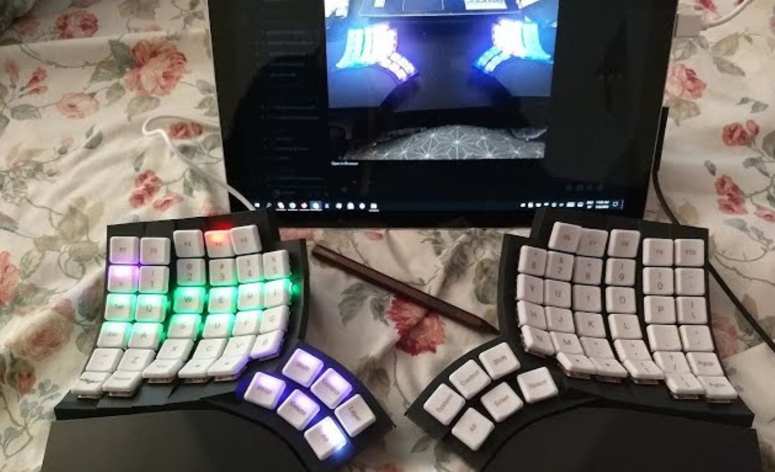 Glevo80: Keyboard Super Ergonomis