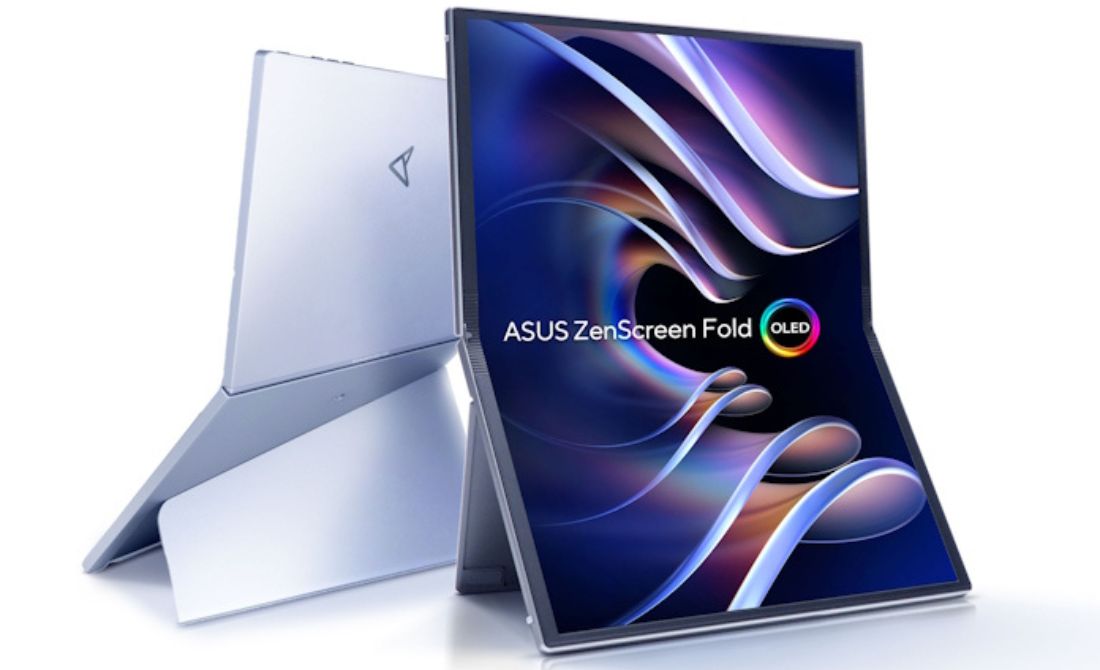Asuz ZenScreen Fold OLED, Monitor Portabel yang Bisa Dilipat