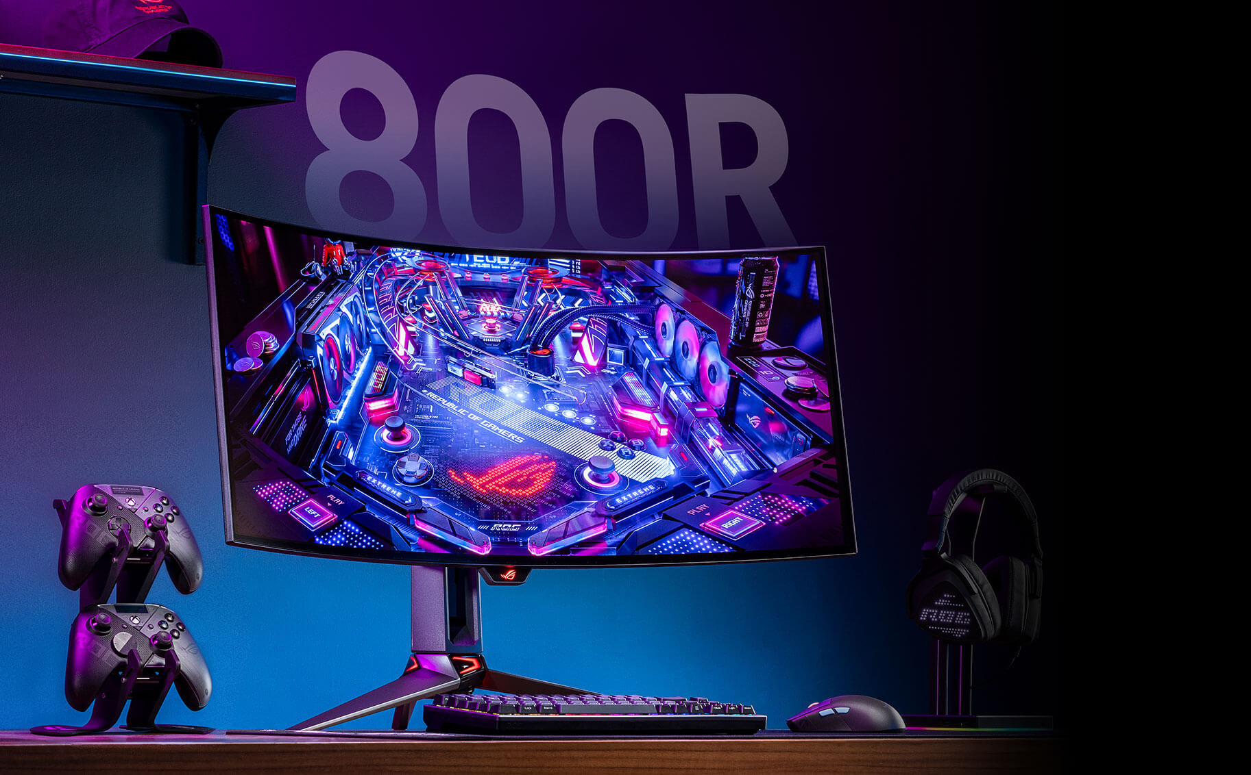 Asus ROG Rilis Monitor Gaming Swift OLED PG34WCDM