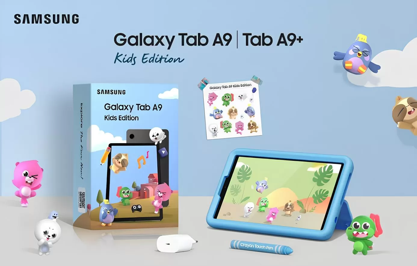 Samsung Galaxy Tab A9 Kids Edition Meluncur Untuk Anak-Anak